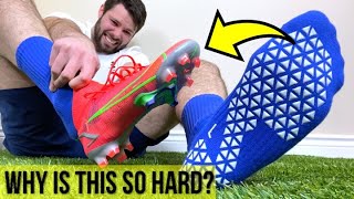 How to wear GTE #gaintheedge #gripsocks #howto #soccer #football