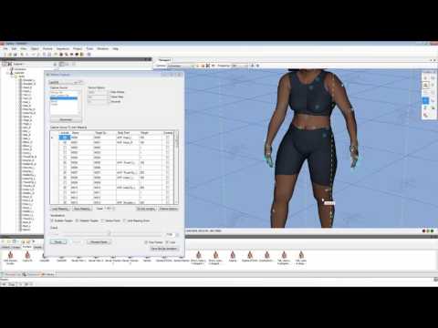 Motion Capture C3D Support- Including Fingers