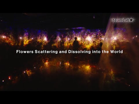 Flowers Scattering and Dissolving into the World