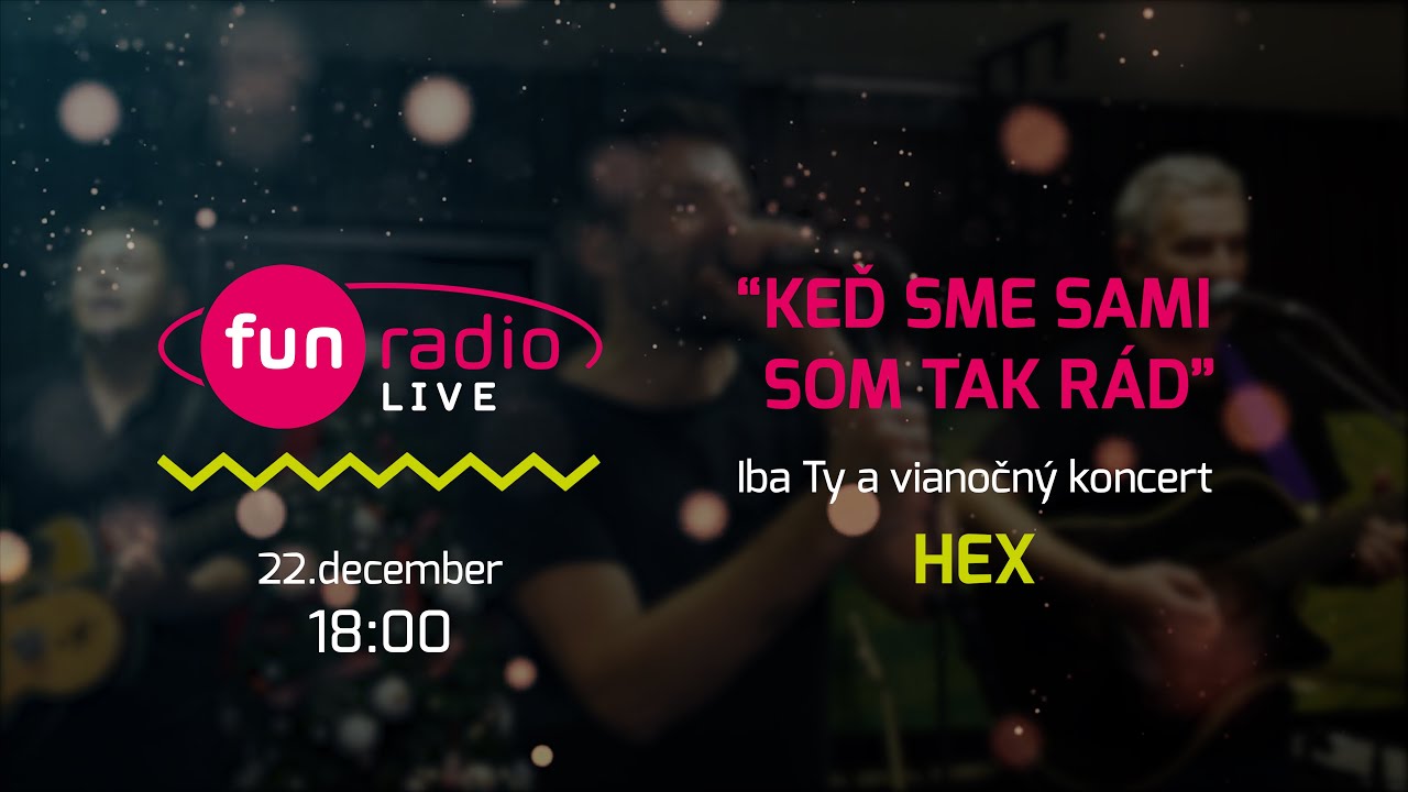 FUN LIVE | vianočný koncert HEX