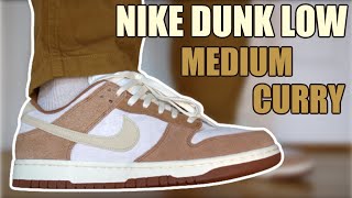NIKE DUNK LOW MEDIUM CURRY REVIEW & ON FEET + RESELL PREDICTIONS