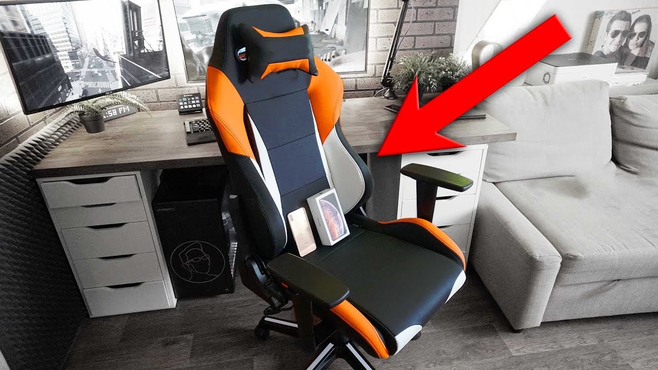 Мое новое кресло DXRacer - YouTube