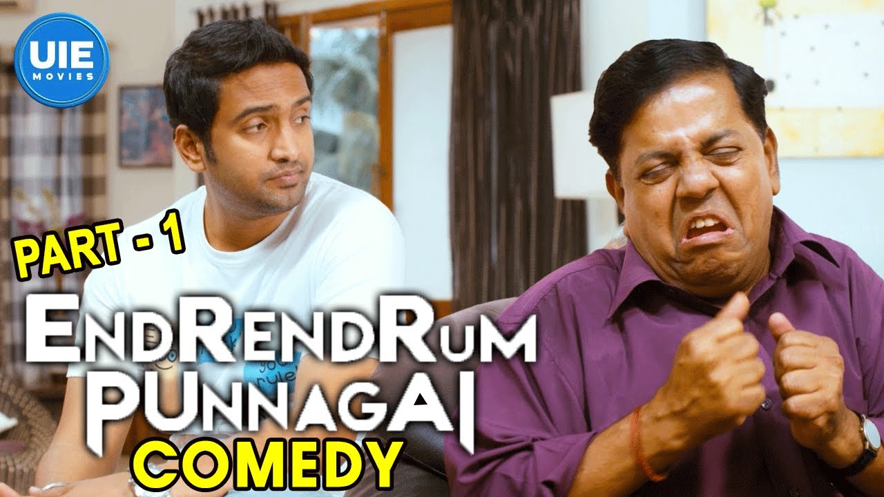 Endrendrum Punnagai Movie Comedy Scenes Part 1 ft Jiiva  Vinay Rai  Santhanam  Trisha