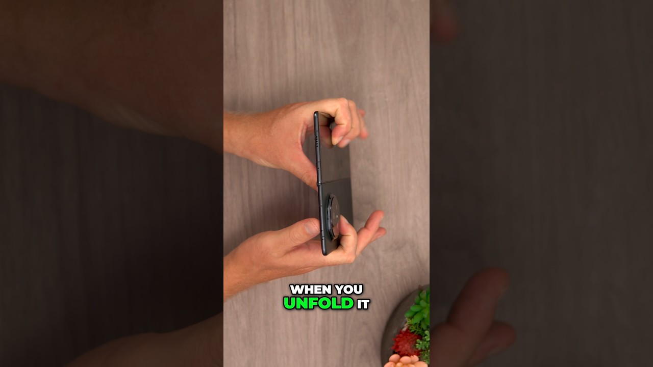 this folding phone from your imagination ⚡ # smartphone 