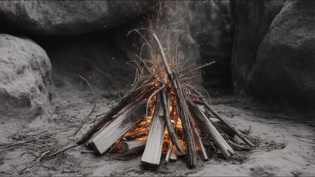 How One Caveman's "INSANE" Fire Starting Cut Cold Deaths by 80%