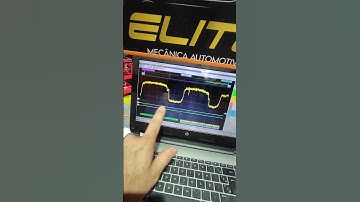 Avaliando sonda lambda via osiloscopio.