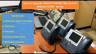 Updgrade firmware of Cisco IP Phone
