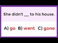 Mixed English Grammar Quiz: Can You Score Over 95%?