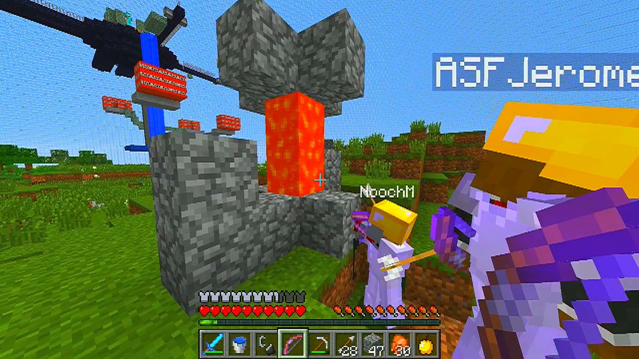 Minecraft *EPIC* BATTLE SIEGE #4 with Vikkstar, Jerome, Pete, Nooch, Tyler, Mitch & Woofless