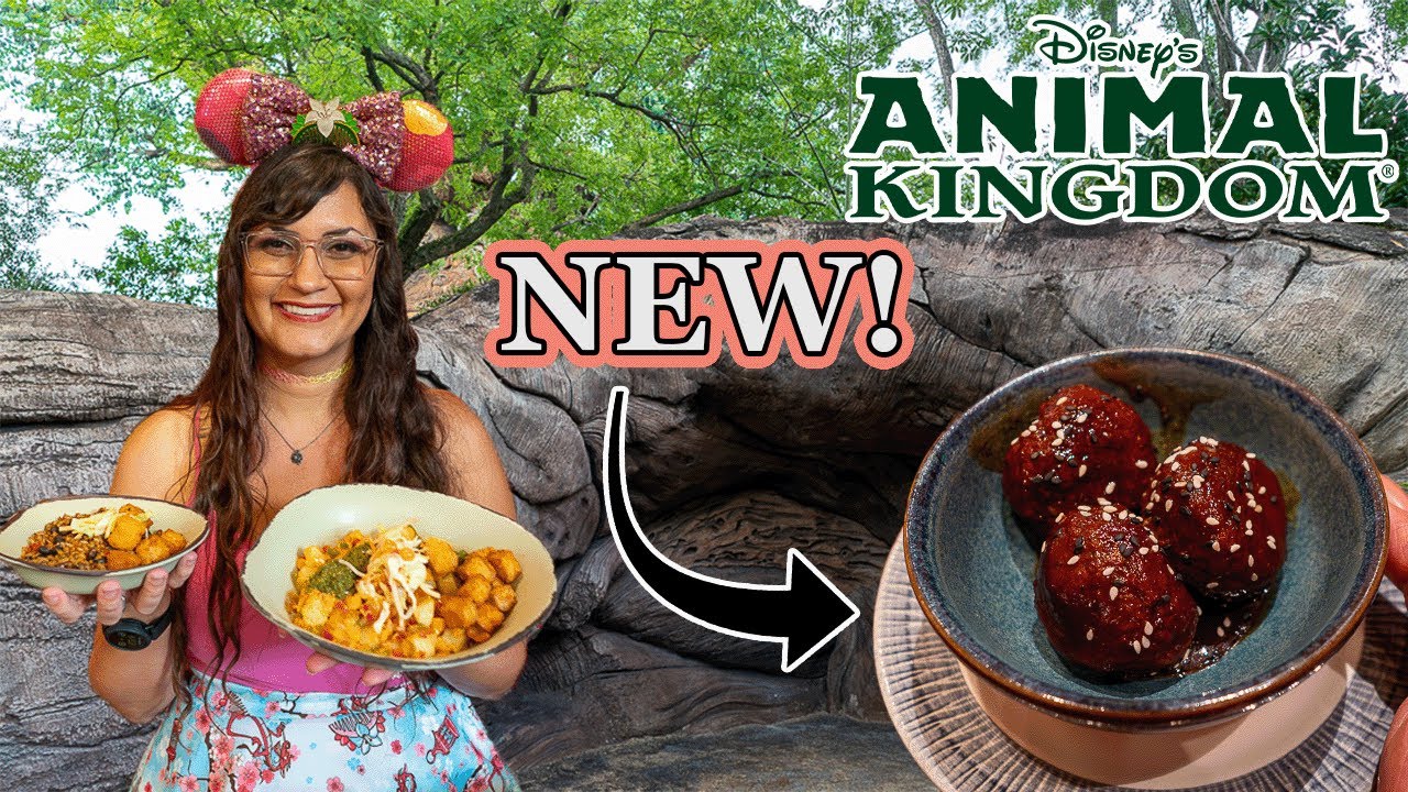 Animal Kingdom dining surprise 🐉 Disney World food review - YouTube