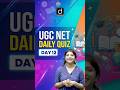 Question Daily for NET | Day 13 #DrishtiTeachingExams #Shorts