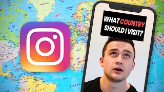 Instagram Filter DECIDES Which COUNTRY We Visit