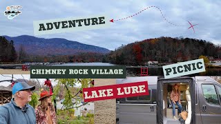 RVLIFE Adventure BEAUTIFUL LAKE LURE & CHIMNEY ROCK VILLAGE NC Plus a PICNIC ON THE RIVER