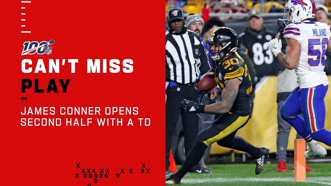 Steelers Open Up Second Half w/ a Conner TD