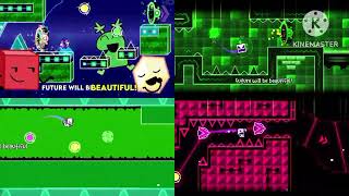 Geometry Dash Milkshake Quadparison