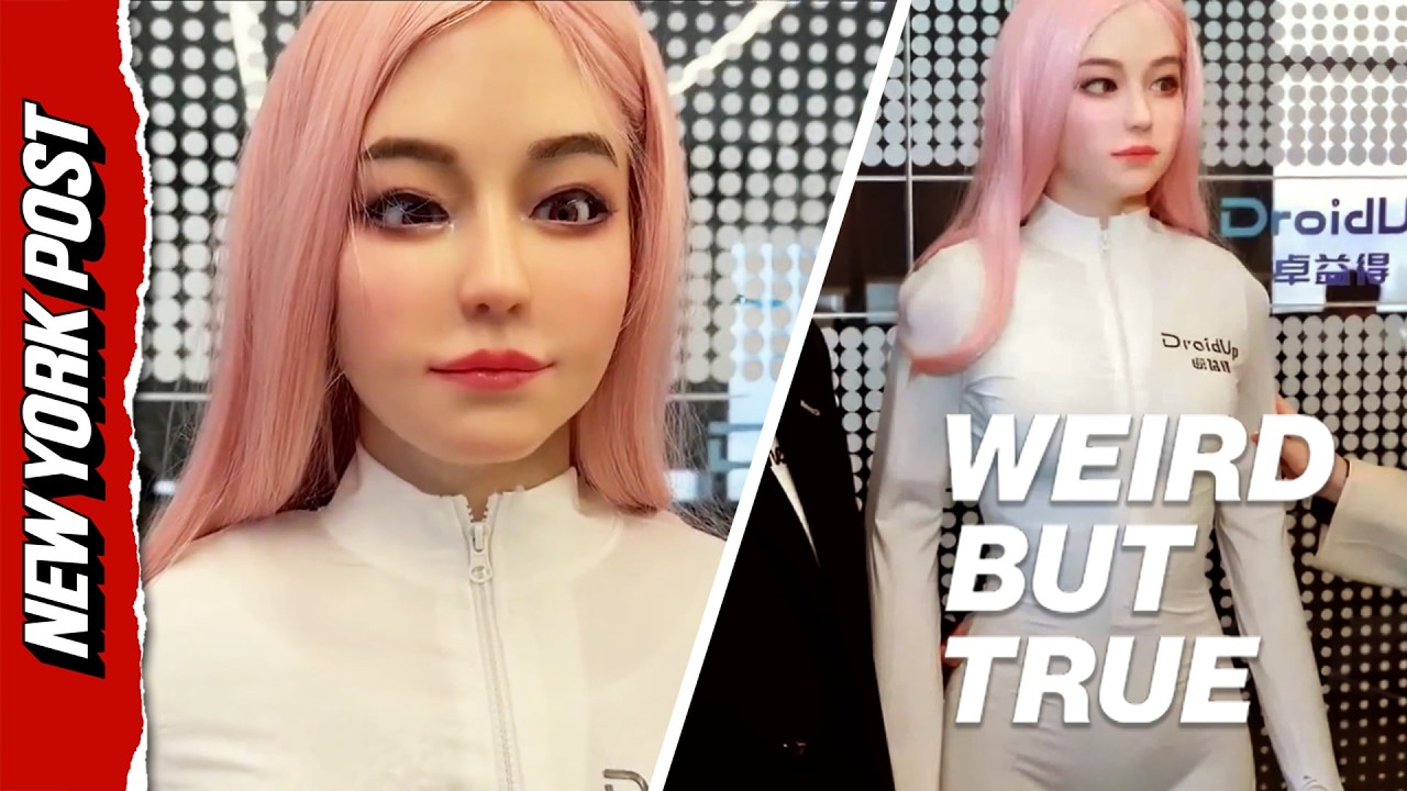 Warm-skinned robot 'Moya' sparks creepy comments from men | Weird But True