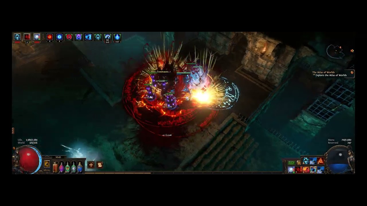 Multiple Totems Path of Exile v3.25 - Bodyswap Flamewood Totems - leveling - Cells Boss ...
