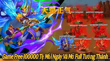 Võ Thần Tam Quốc - Việt Hoá Free 100000 Tệ Mỗi Ngày Và Giảm 99% Mở Full Tướng Thánh x7Game