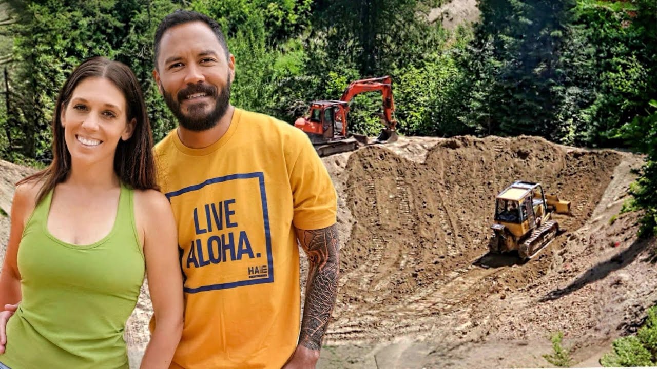 We Dug a 10,000 Square Foot Pond Below Our Home! (More Complicated Than