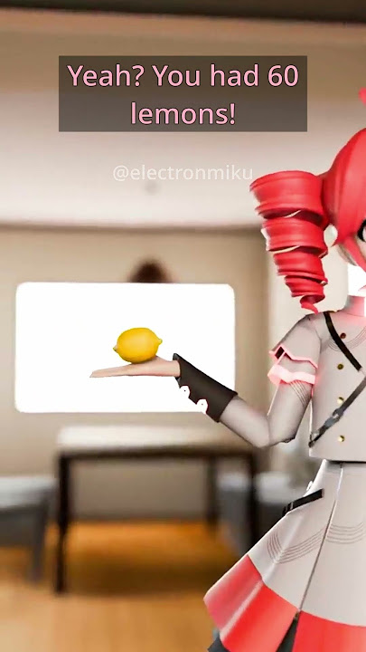MELOLOID: Teto Is Hungry #talkloid  #vocaloid  #meloloid #mmd  #blender  #miku