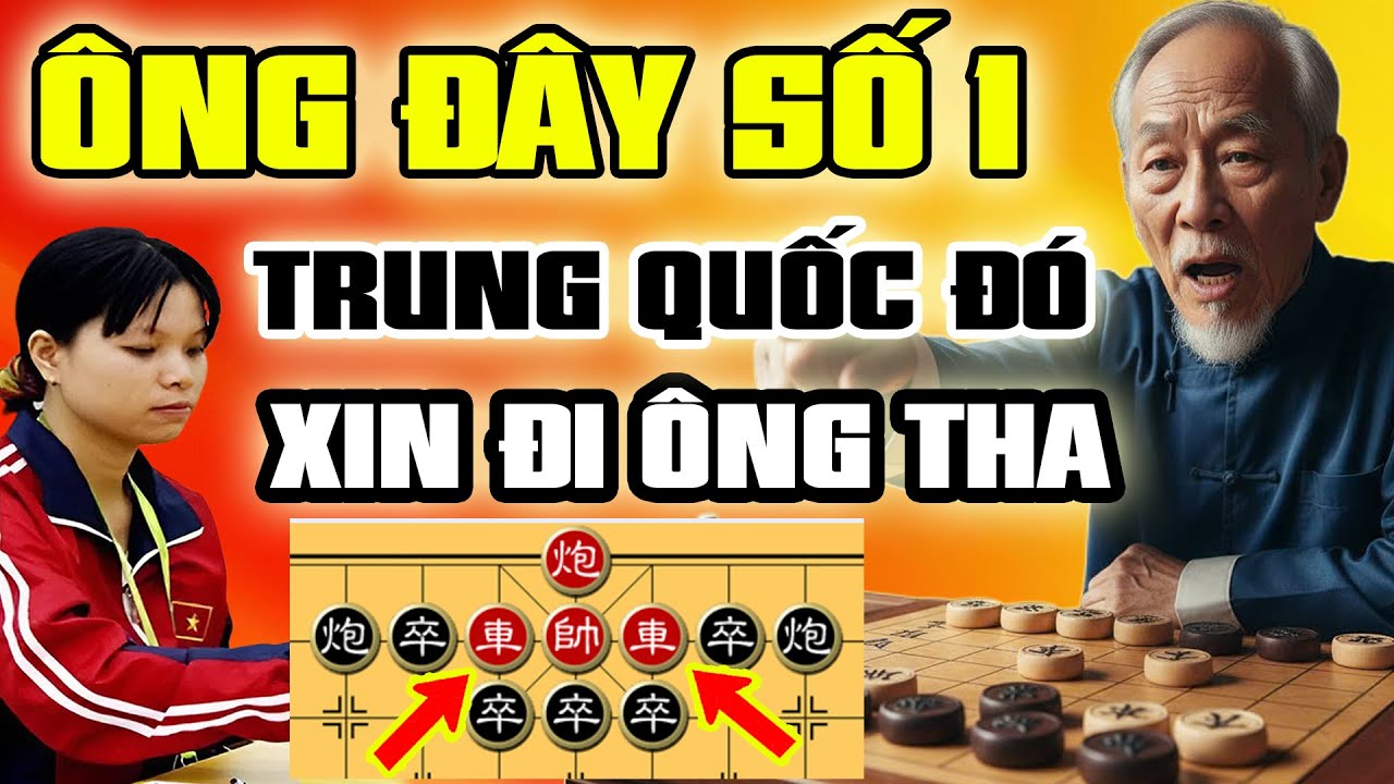 🔴Cờ Tướng | Kịch tính từ đầu đến cuối, Ngô Lan Hương vs Khổng Minh