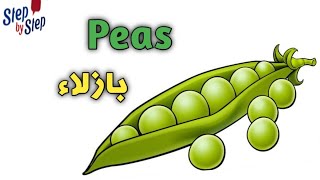 نطق كلمة Peas بازلاء  🗣️