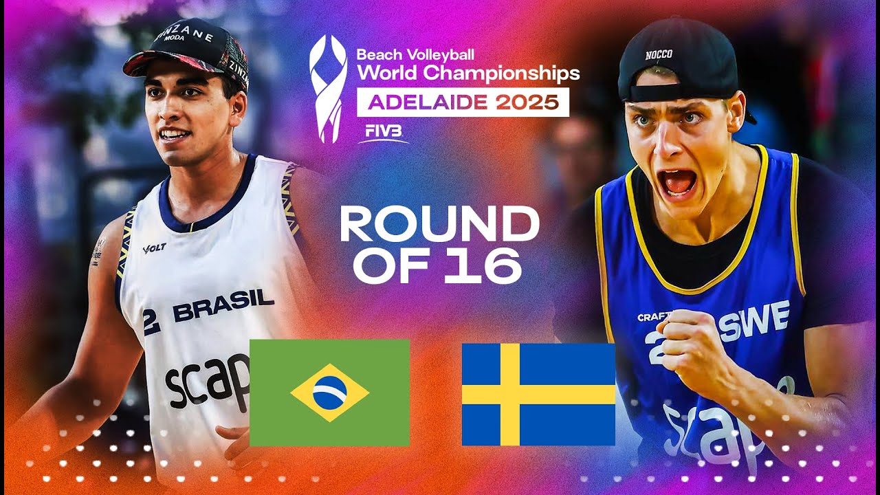 Andre/Renato vs. Hölting Nilsson/Andersson, E - World Championships 2025 | Highlights | Round of 16