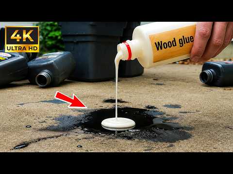 Mix Old Motor Oil with Wood Glue! The Results Are Amazing. I Wish I Had Known This Sooner!