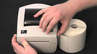 Zebra LP Series Printer Label Loading