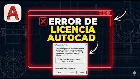 How to Fix AutoCAD License Error | FLEXnet License Finder (Step by Step)