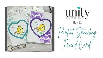 Unity Quick Tip: Partial Stenciling Layered Stenciled Hearts