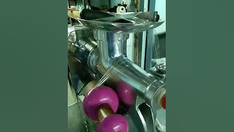 Sugarcane jumbo machine serial number 148 Orange juice machine packing video serial number 146