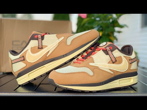 Travis Scott × Nike Air Max1 CACTUSBrown Travis Scott Nike Air Max 1 Brown 7.5 Women Men 6 DO9392-200