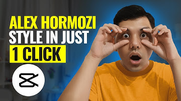 CapCut Alex Hormozi Style Tutorial