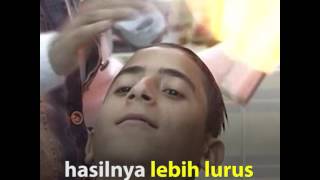 Cukur Rambut dengan Api