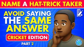 Avoid Saying Same Answer - Cricket Edition | PART 2 | Cricket Quiz 2025