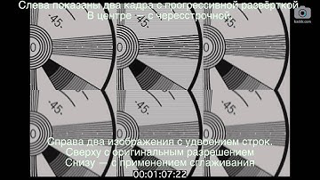 100 Секунд о Видео e03 - Чересстрочная и Прогрессивная Развертка, на Что Она Влияет