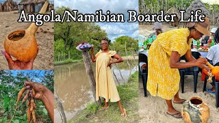 Life on the Angola and Namibian Boarder | Village Life | No Passport Required| Celebrating New Year