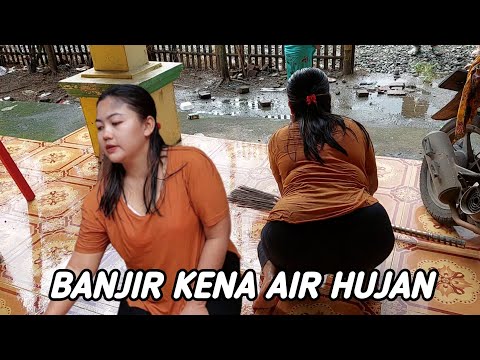 BIKIN SEDIH....kalau musim hujan,rumah anggun bocor dimana mana