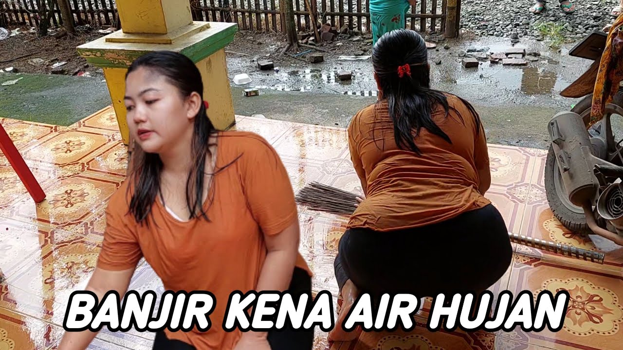 BIKIN SEDIH....kalau musim hujan,rumah anggun bocor dimana mana