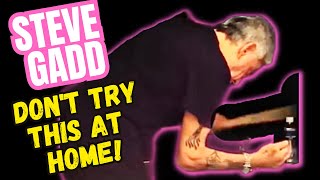 STEVE GADD ► AMAZING WARM UP ROUTINE ► GADDIMENTS IN ACTION ► MIRROR VIEW ► 2023