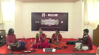 International Yoga Day &amp; World Music Day l Aaduvome Pallu l Nisha Rajagopal &amp; Amritha Murali l P6