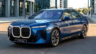 2027 Bmw 7-Series Facelift Shocking New Face Revealed Vertical Lights & Huge Grille