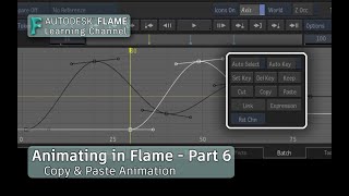 Animating in Flame - P6 - Copy & Paste Animation - Flame 2020.3