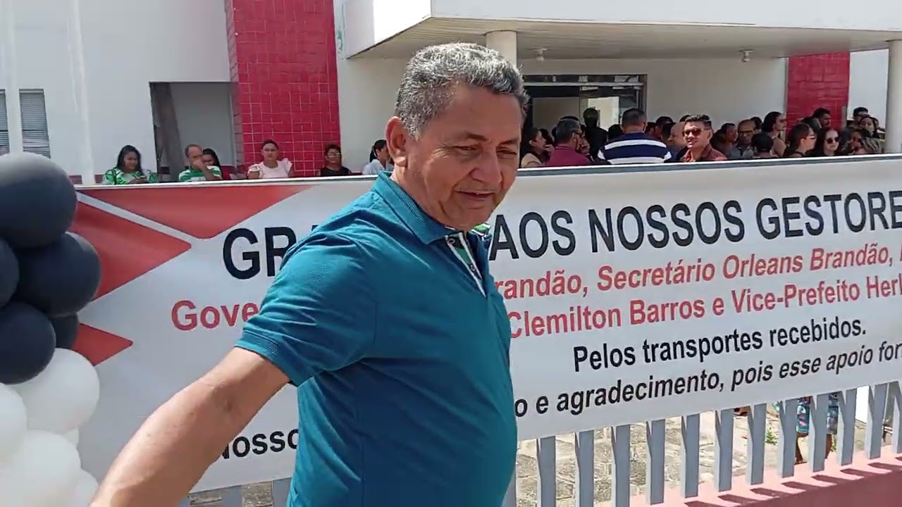 Urbano santos inauguração hoje venha