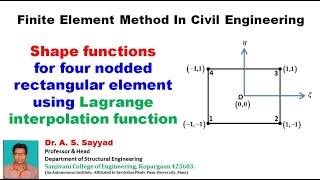 Famous Lect27: Finite Element Method Profile