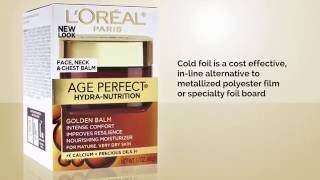 Cold Foil Adds Value and Luxury to Packaging