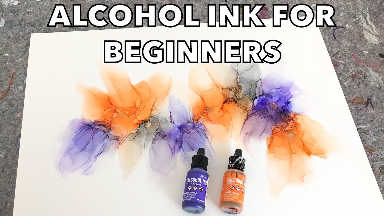 A beginner's guide – Things you should know about alcohol inks