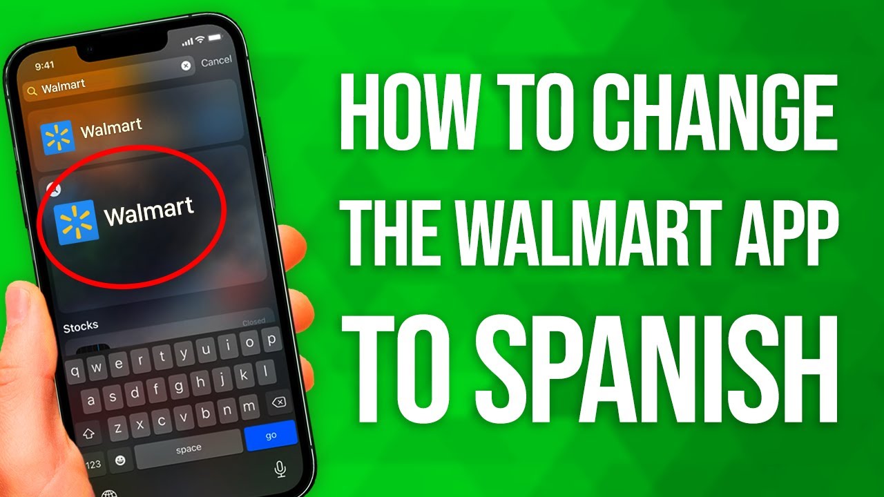 How To Change The Walmart App To Spanish: Easy Guide! - YouTube