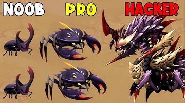 NOOB vs PRO vs HACKER - Insect Evolution Full Gameplay (Part 167)